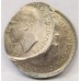 AUSTRALIA 1948 . SIXPENCE . ERROR . TRIPLE STRIKE . BROCKAGE